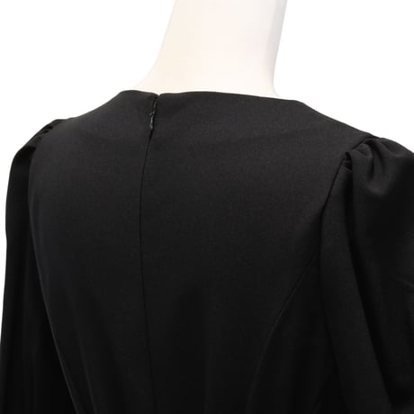 【Sheglit】シェグリット "Requiem"フレアワンピース グレー/ブラック