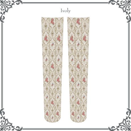 【Sheglit】シェグリット ●予約●Florence Over Knee グレーアイボリーモスグリーンダルブルー