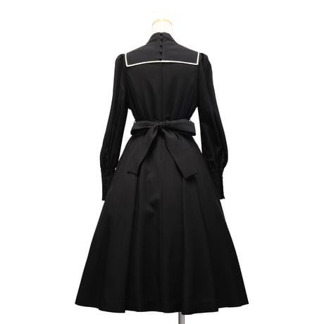 【Sheglit】シェグリット "Requiem"フレアワンピース グレー/ブラック