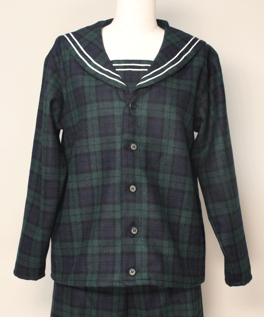 【HERHUM】ハーハム ミシェルシャツブラウス グリーン