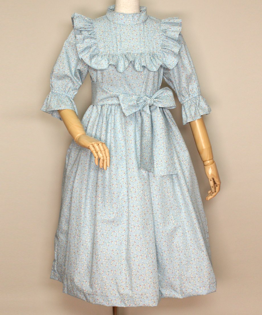 【HERHUM】ハーハム Natalieワンピース花柄 サックス/イエロー ★ご予約商品★