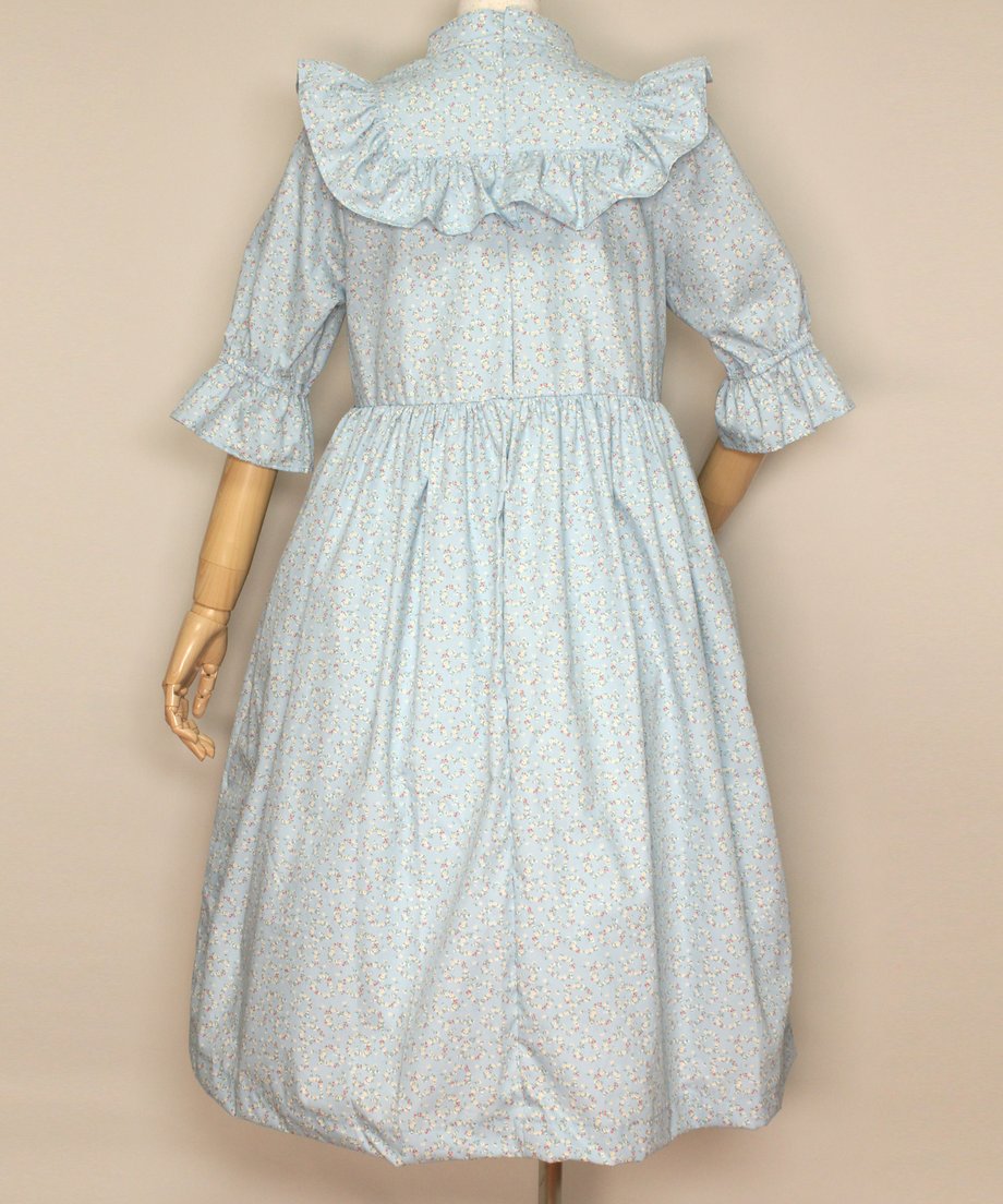 【HERHUM】ハーハム Natalieワンピース花柄 サックス/イエロー ★ご予約商品★