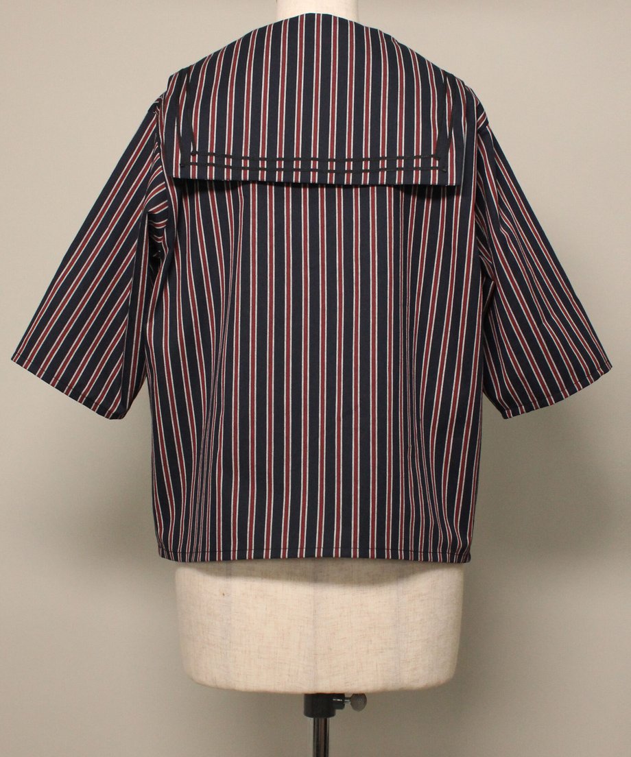 【HERHUM】ハーハム ベンジャミンシャツブラウス グリーン/ワイン