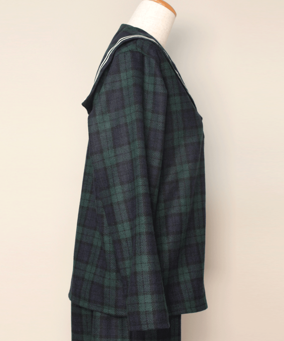 【HERHUM】ハーハム ミシェルシャツブラウス グリーン