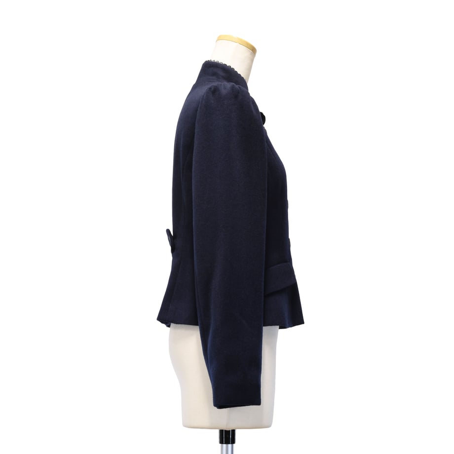 【Sheglit】シェグリット ●予約●"Royal"ショートコート ネイビー/ブラック Mサイズ/Lサイズ