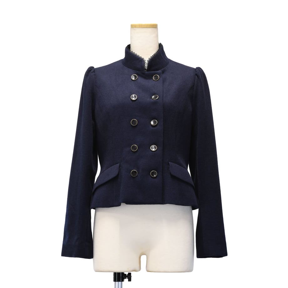【Sheglit】シェグリット ●予約●"Royal"ショートコート ネイビー/ブラック Mサイズ/Lサイズ