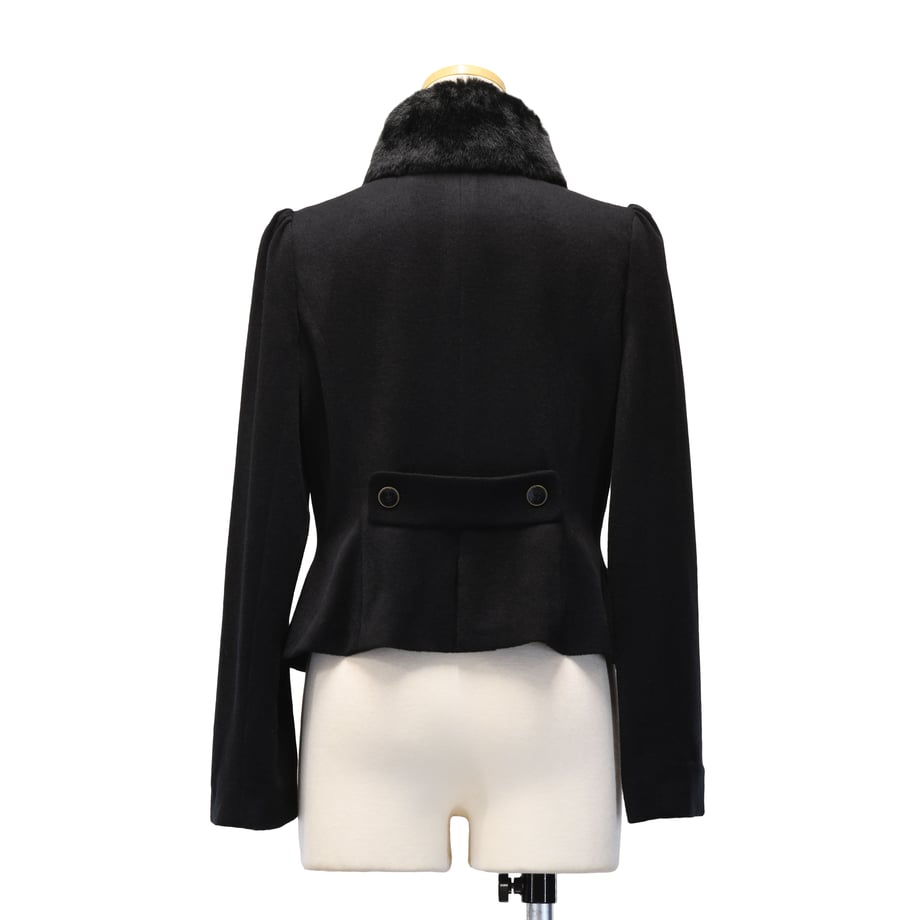 【Sheglit】シェグリット ●予約●"Royal"ショートコート ネイビー/ブラック Mサイズ/Lサイズ