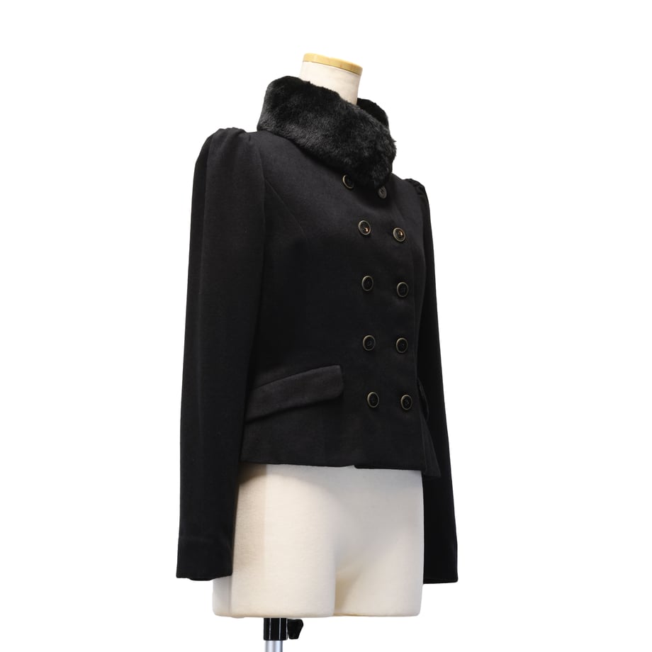 【Sheglit】シェグリット ●予約●"Royal"ショートコート ネイビー/ブラック Mサイズ/Lサイズ