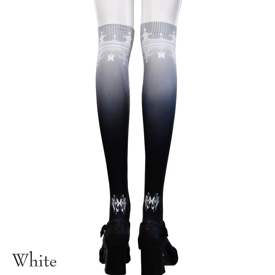 【Sheglit】シェグリット Caged Ulysses Over Knee ホワイト/ボルドー/パープル/ブラック