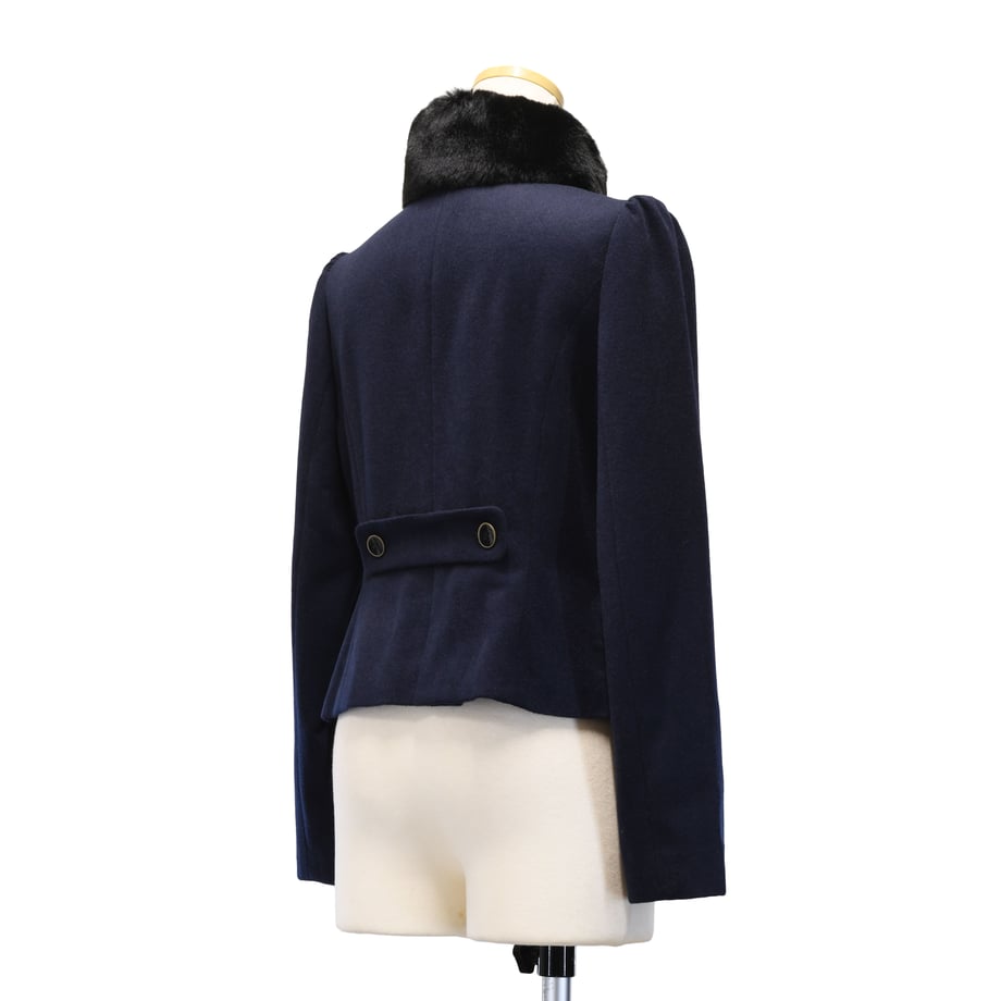 【Sheglit】シェグリット ●予約●"Royal"ショートコート ネイビー/ブラック Mサイズ/Lサイズ