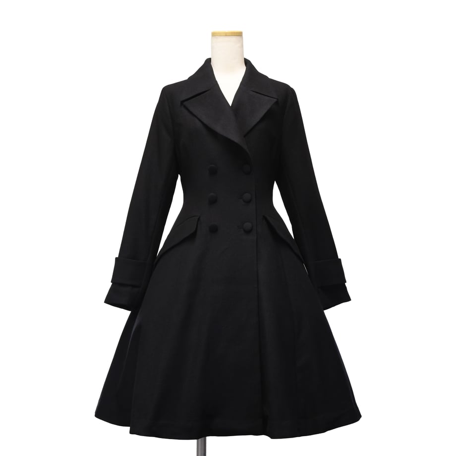 【Sheglit】シェグリット ●予約●"Alexia"クラシカルコート ブラック