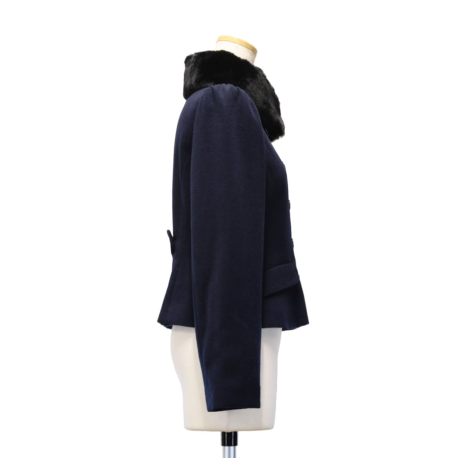【Sheglit】シェグリット ●予約●"Royal"ショートコート ネイビー/ブラック Mサイズ/Lサイズ