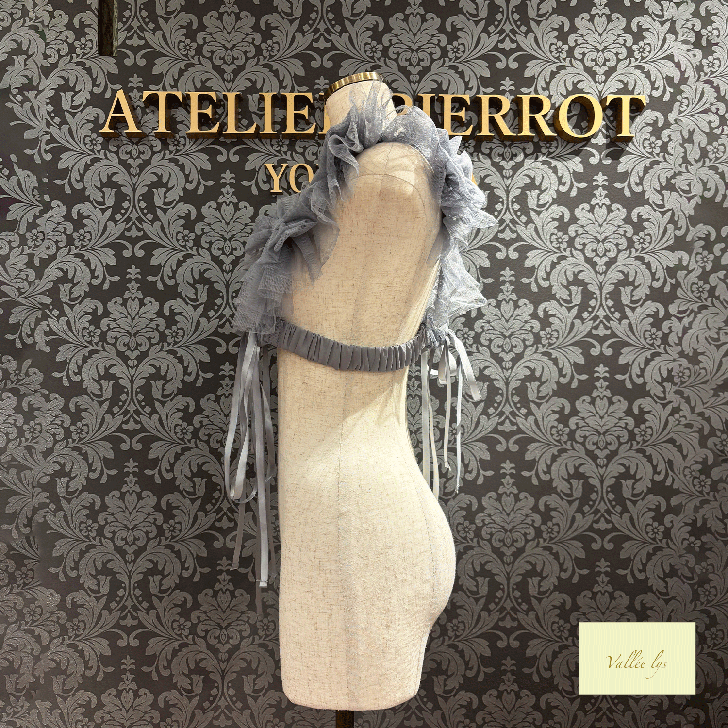 Vallee lys瓦勒莉丝Nocturne Tulle Harness白色/粉红色/波尔多/紫色/灰色/黑色