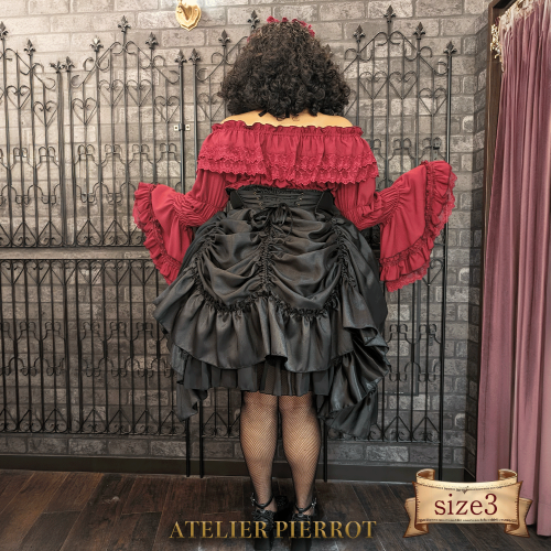 【ATELIER PIERROT】 요정 레이스 코르셋 스커트 크기 3★7 월 21 일까지 여름 판매★