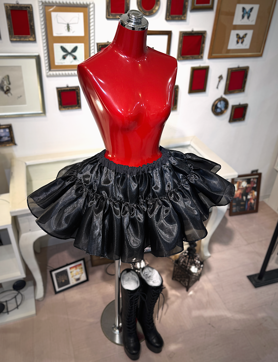 【Na+H】エヌエープラスエイチ ephemeralショートパニエスカート