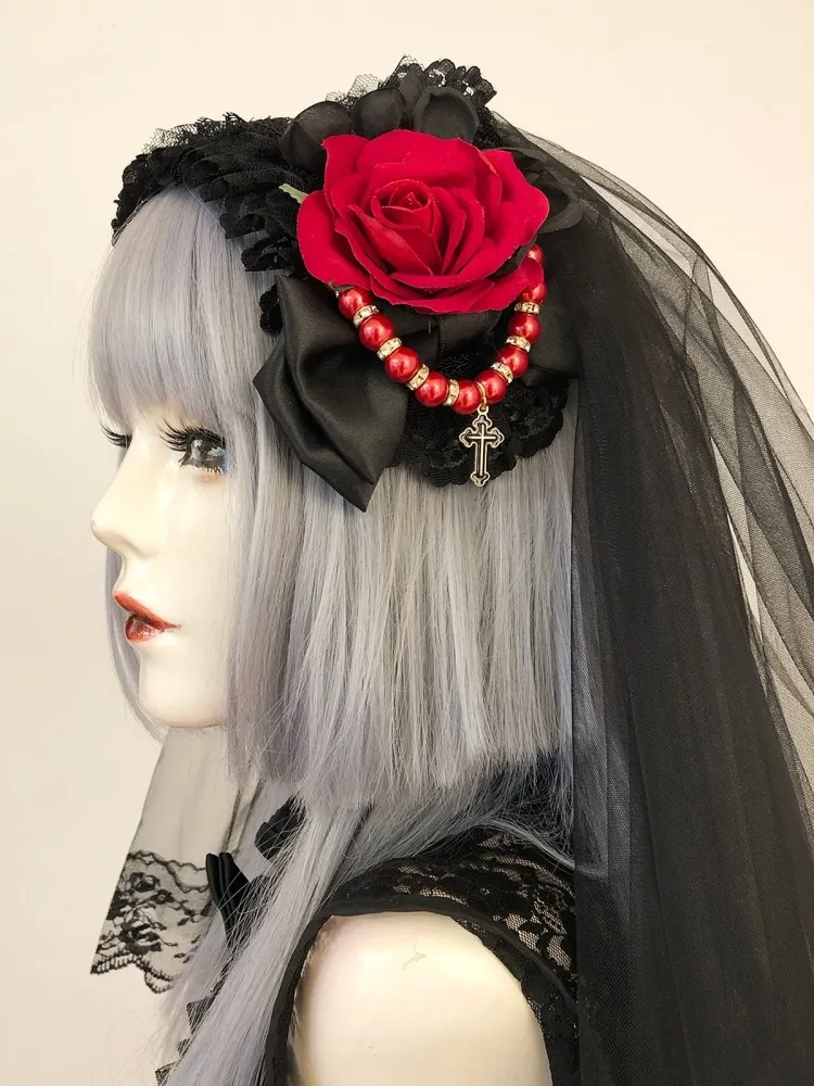 【Estrellas】黑色×红色发圈