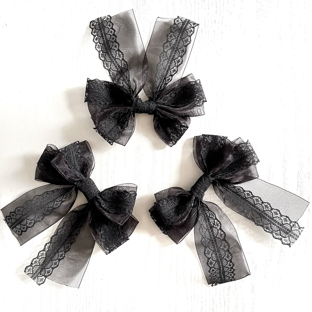 【Morun×Muuna Stoik】モランムーナストイック Lace ribbonクリップ★ウィンターセール2月23日まで★