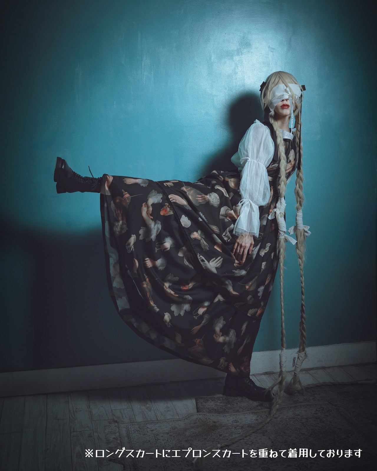 【microcosm】마이크로 코즘 「손의 초상화」2way 앞치마