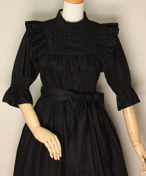 【HERHUM】ハーハム Natalieワンピース ブラック