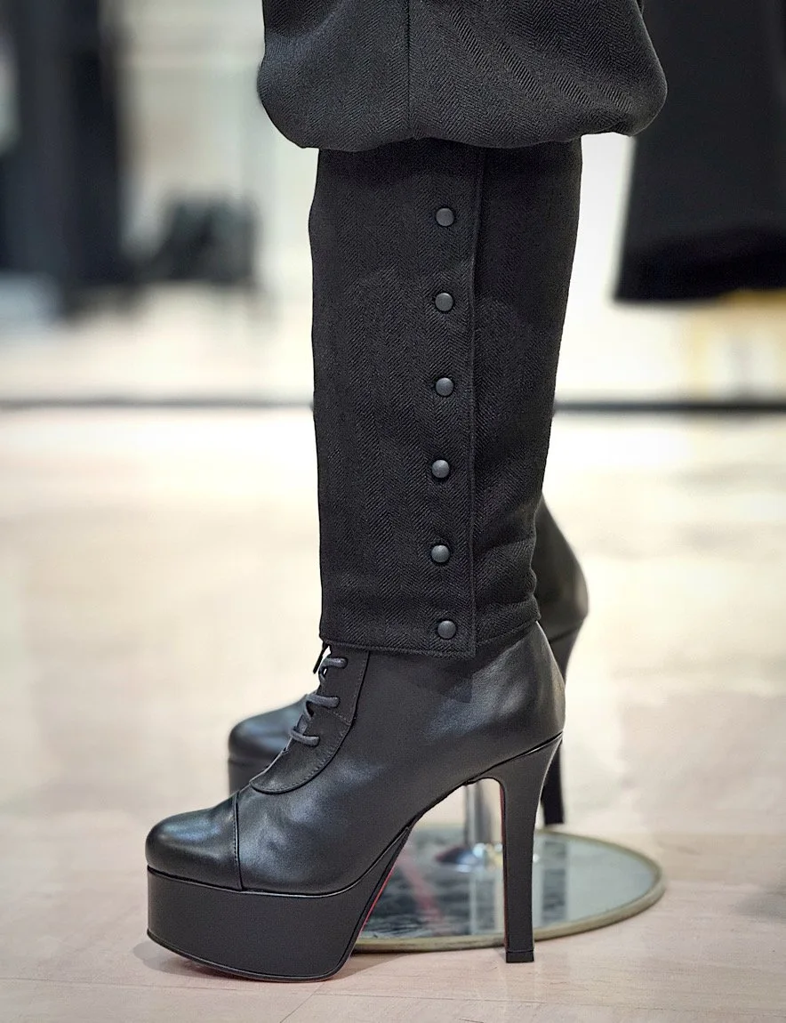 【Na+H】エヌエープラスエイチ prayerサルエルパンツ