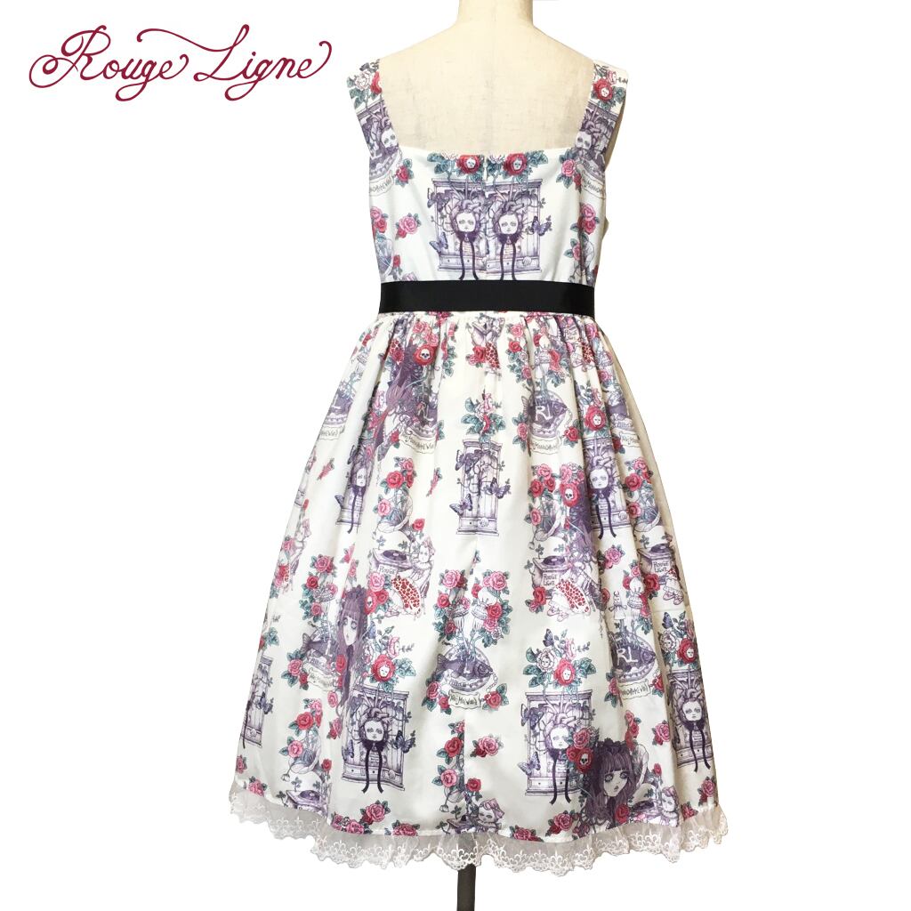 【Rouge Ligne】 生えてくるワンピース White