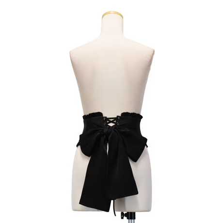 【Sheglit】셰그릿 "Del Fiore"자카드 코르셋Bordeaux/브라운/Black