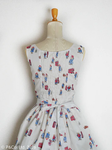 【Victorian maiden】ヴィクトリアンメイデン Paddington™ エプロンドレス ホワイト/ベージュ