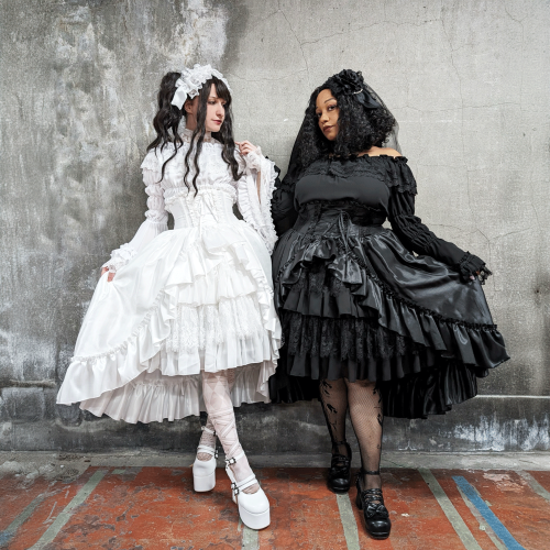 【ATELIER PIERROT】 요정 레이스 코르셋 스커트 크기 3★7 월 21 일까지 여름 판매★