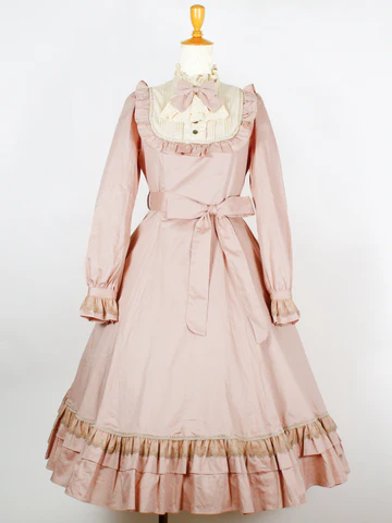 【Victorian maiden】ヴィクトリアンメイデン Jewelryクラシカルドールロングドレス(長袖) プラスサイズ トルマリン/ダイヤモンド/ペリドット