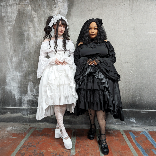 【ATELIER PIERROT】 요정 레이스 코르셋 스커트 크기 3★7 월 21 일까지 여름 판매★