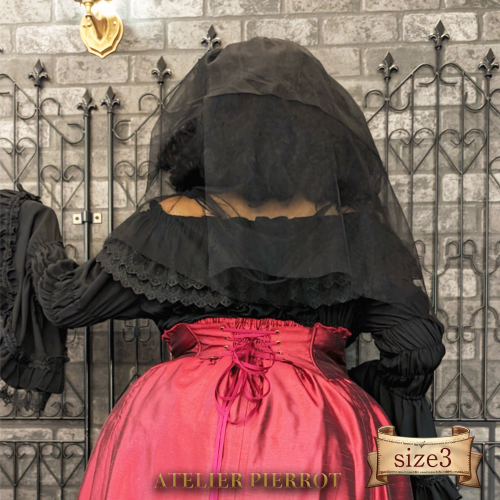 【ATELIER PIERROT】 요정 레이스 코르셋 스커트 크기 3★7 월 21 일까지 여름 판매★