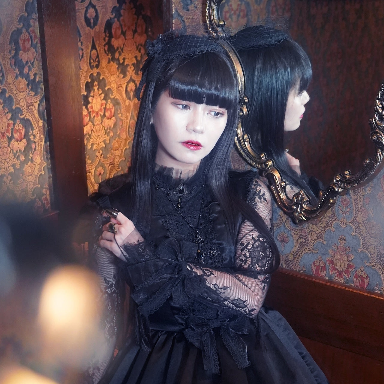 【Morun×Muuna Stoik】モランムーナストイック Lace ribbonクリップ★ウィンターセール2月23日まで★