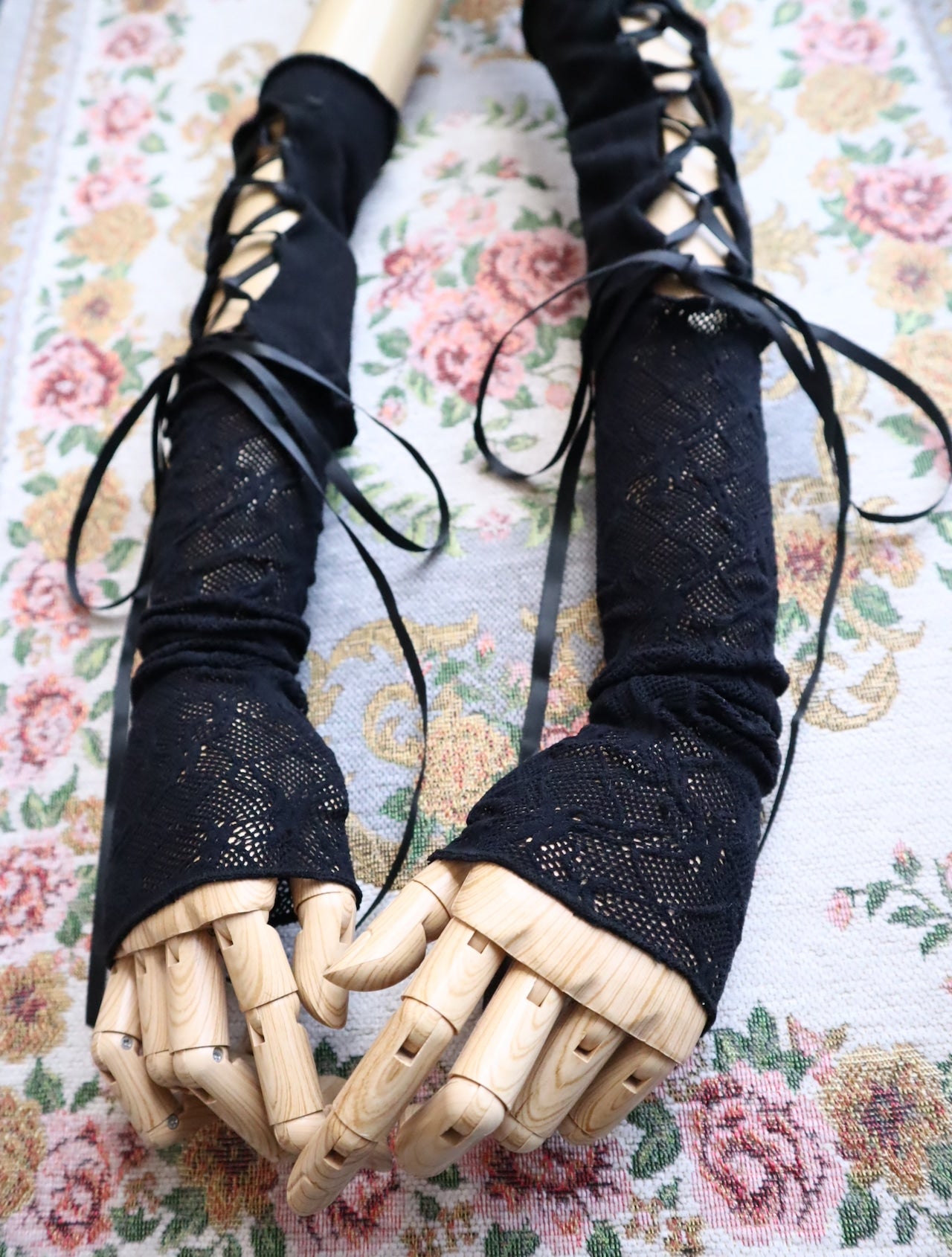 【Morun×Muuna Stoik】モランムーナストイック Lace up アームカバー★ウィンターセール2月23日まで★