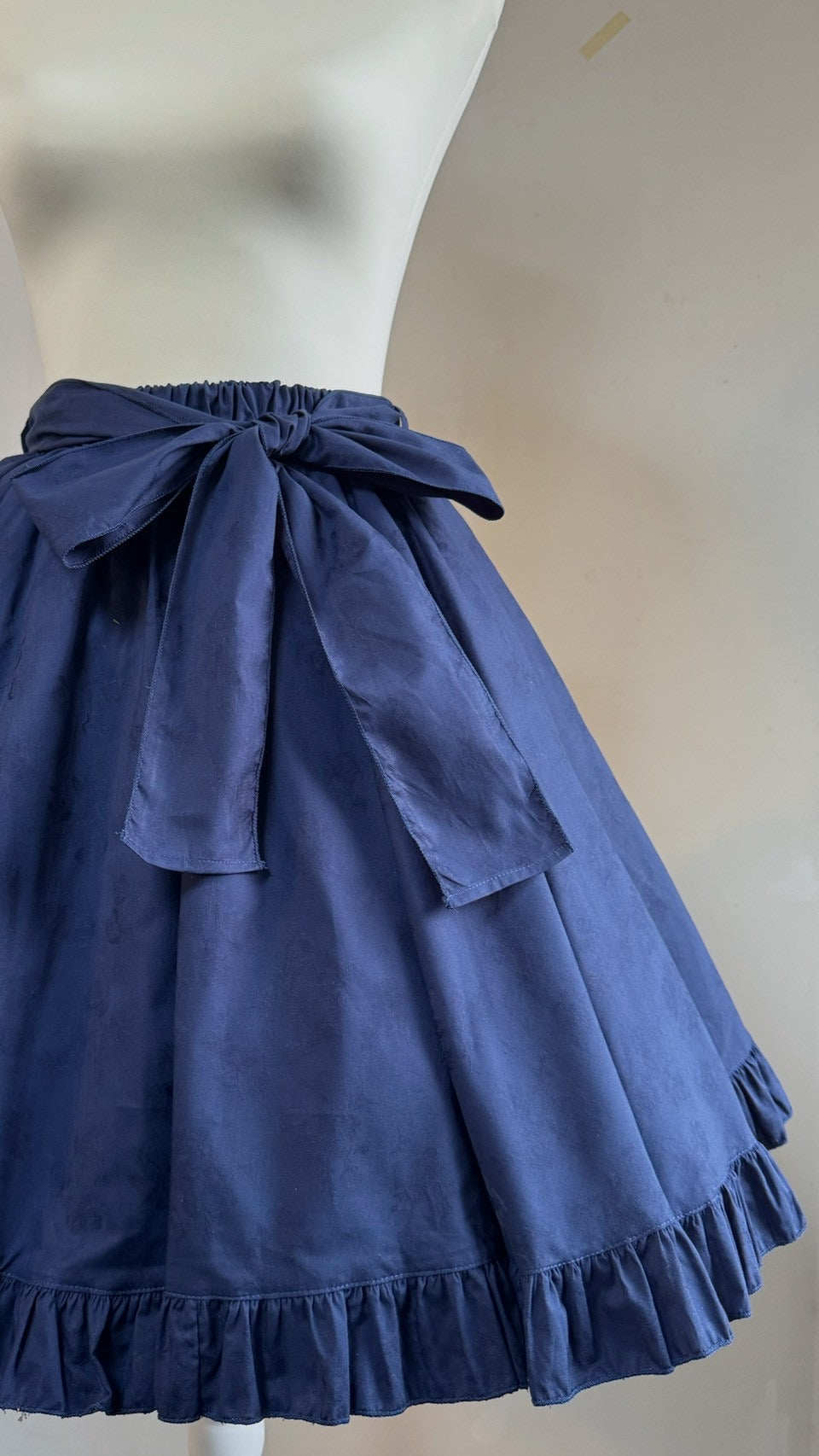 【Physical Drop】フィジカルドロップ ハートエプロン+スカートセット【紺】