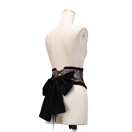 【Sheglit】셰그릿 "Del Fiore"자카드 코르셋Bordeaux/브라운/Black