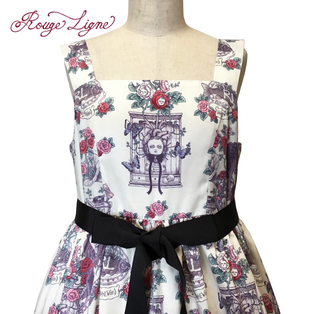 【Rouge Ligne】 生えてくるワンピース White