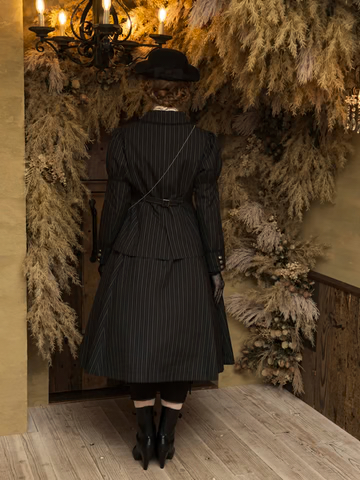 【Victorian maiden】ヴィクトリアンメイデン ★ご予約受付中★POLO_ライディングジャケット グレーブラック