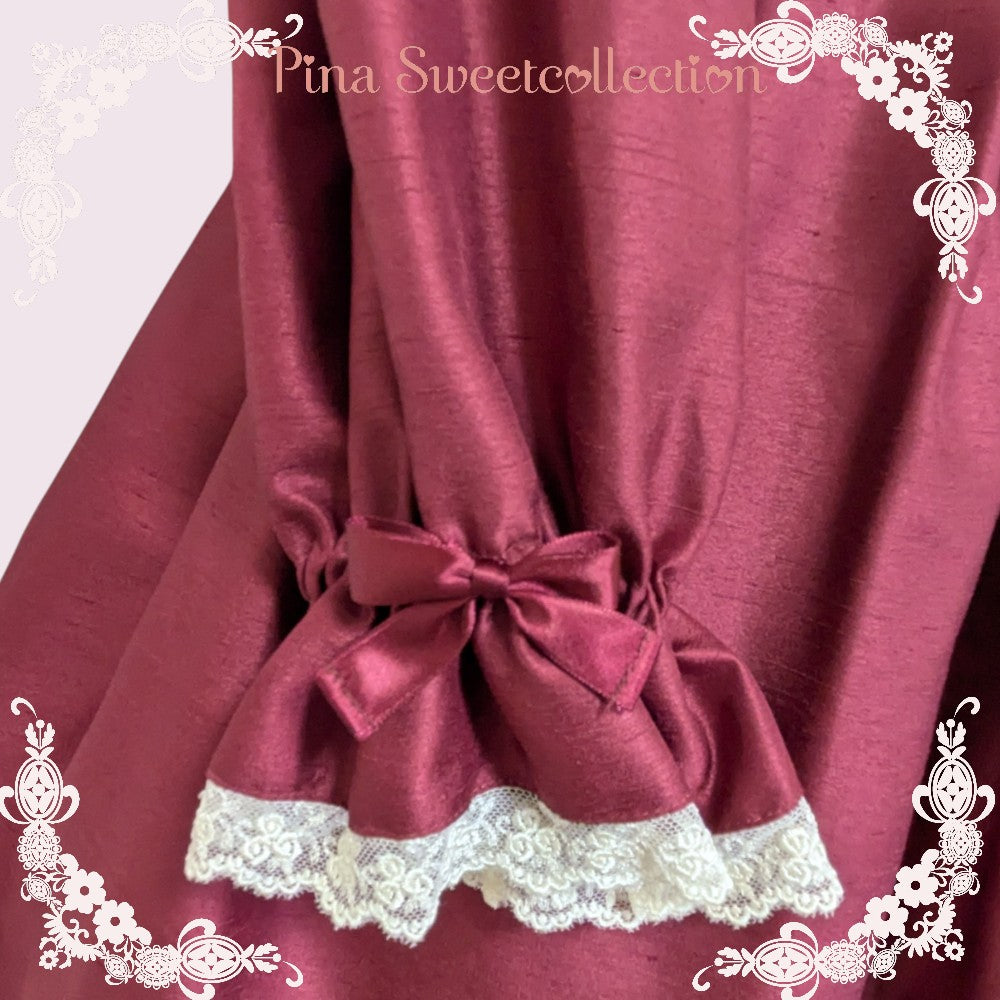 【Pina sweet collection】피나 스위트 컬렉션 앨리스 인형 원피스 와인/삭스/Black