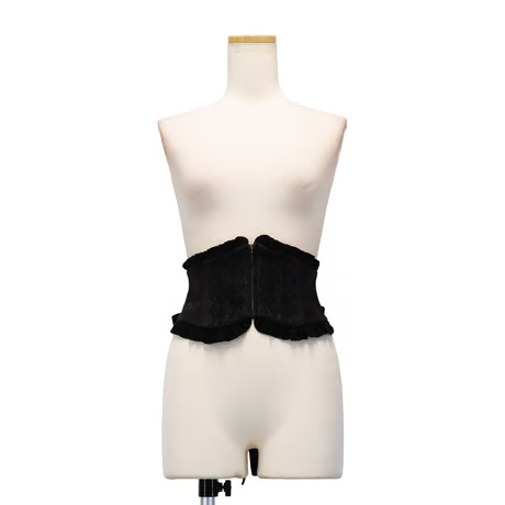 【Sheglit】셰그릿 "Del Fiore"자카드 코르셋Bordeaux/브라운/Black