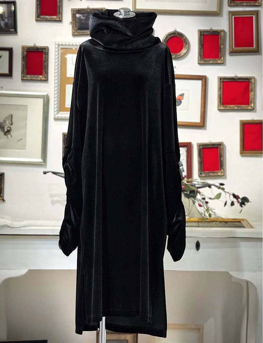 【Na+H】エヌエープラスエイチ prayerベロアロングカットソー