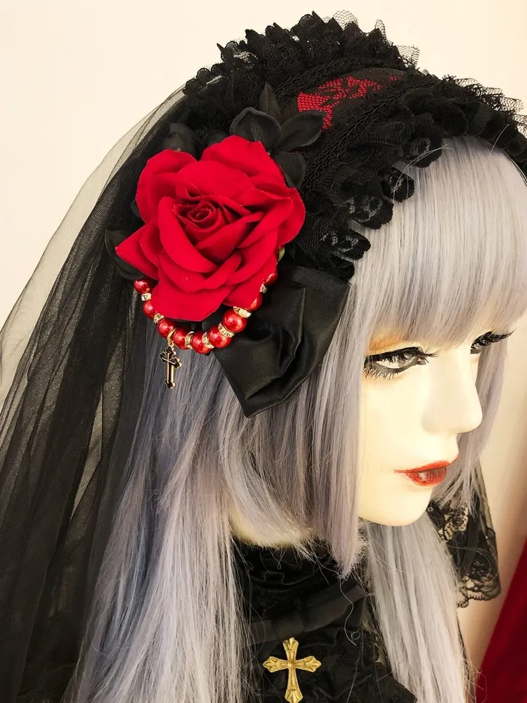 【Estrellas】黑色×红色发圈