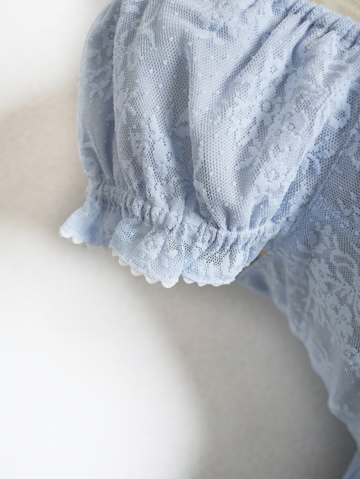 【Victorian maiden】ヴィクトリアンメイデン レーシーブーケティアードドレス アイボリー/グレージュ/ペールブルー/ブラック ★受注期間11月24日まで★