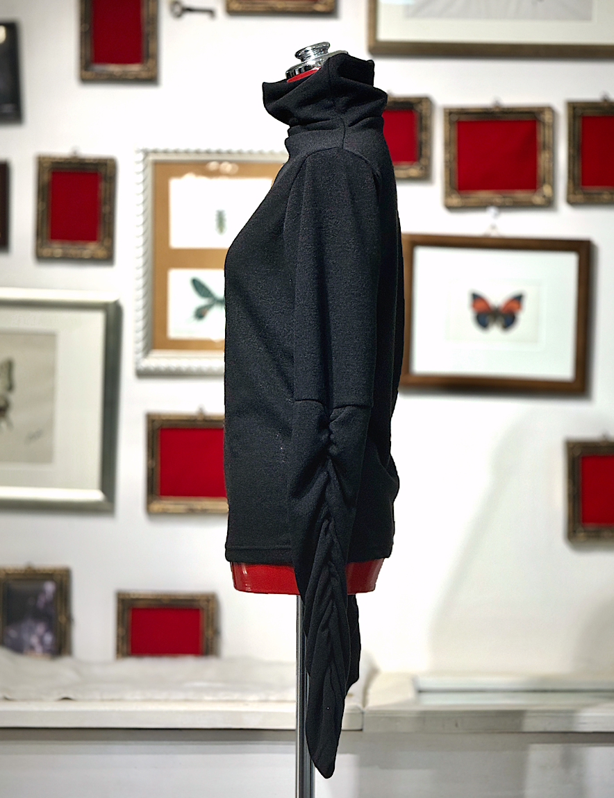 【Na+H】エヌエープラスエイチ Rustハイネックカットソー◆hm