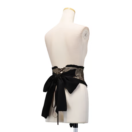 【Sheglit】셰그릿 "Del Fiore"자카드 코르셋Bordeaux/브라운/Black