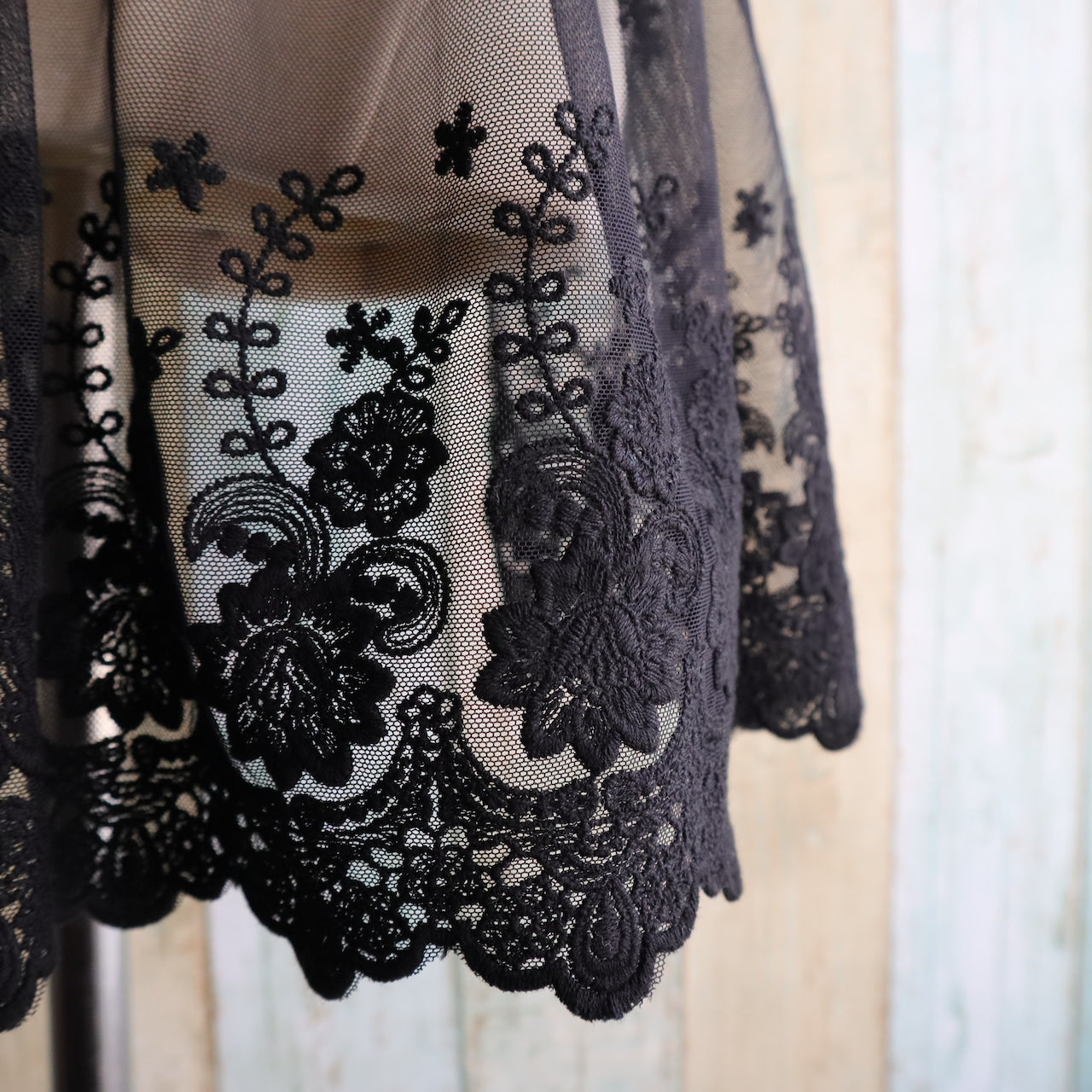 【Morun×Muuna Stoik】モランムーナストイック カフェエプロン 黒★ウィンターセール2月23日まで★