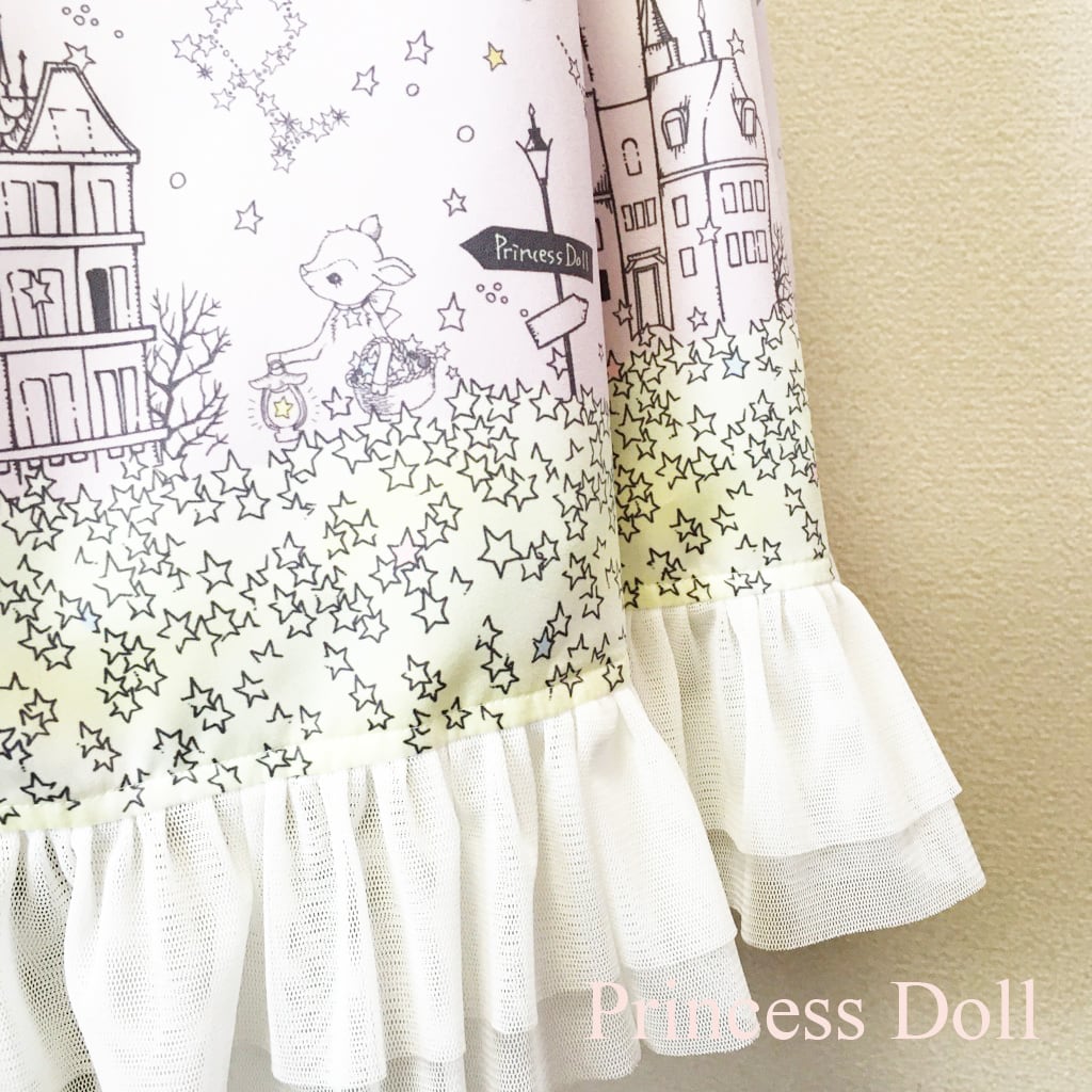【Princess Doll】プリンセスドール わたしにつもる星の夜スカート/幻想曲