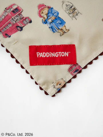 【Victorian maiden】ヴィクトリアンメイデン Paddington™ スカーフ ホワイト/ベージュ