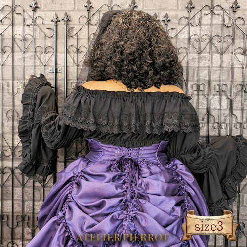【ATELIER PIERROT】 요정 레이스 코르셋 스커트 크기 3★7 월 21 일까지 여름 판매★