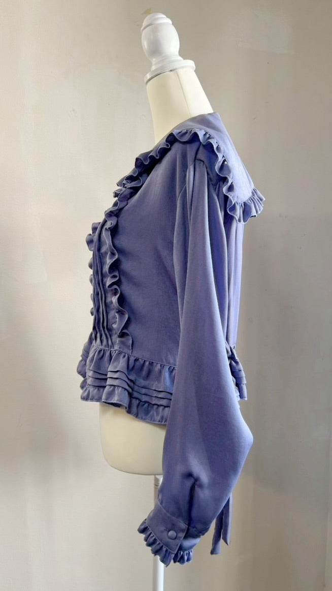 【Physical Drop】フィジカルドロップ セーラーオーバーブラウス【ラベンダー】