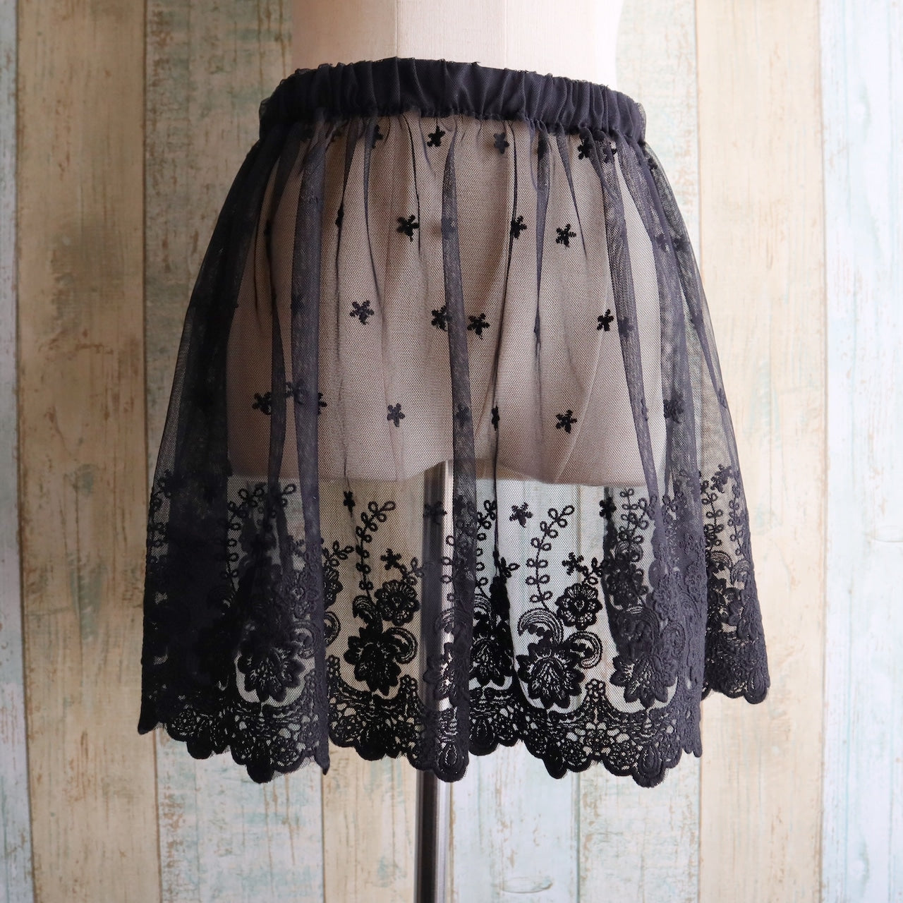 【Morun×Muuna Stoik】モランムーナストイック カフェエプロン 黒★ウィンターセール2月23日まで★